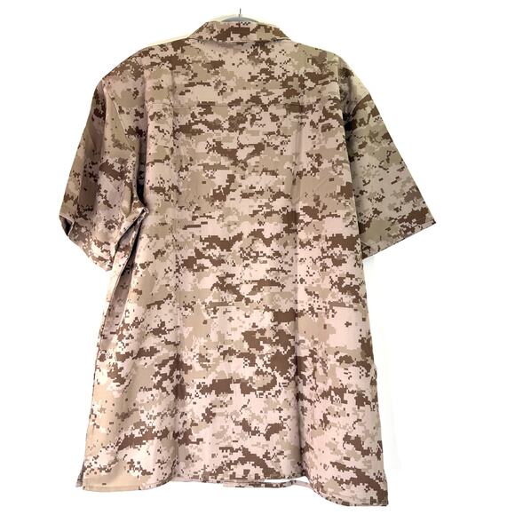 Tachuntfish The Mojito Shirt AOR1 Desert Camo Button Up Shirt NWT Size Large - Picture 3 of 5